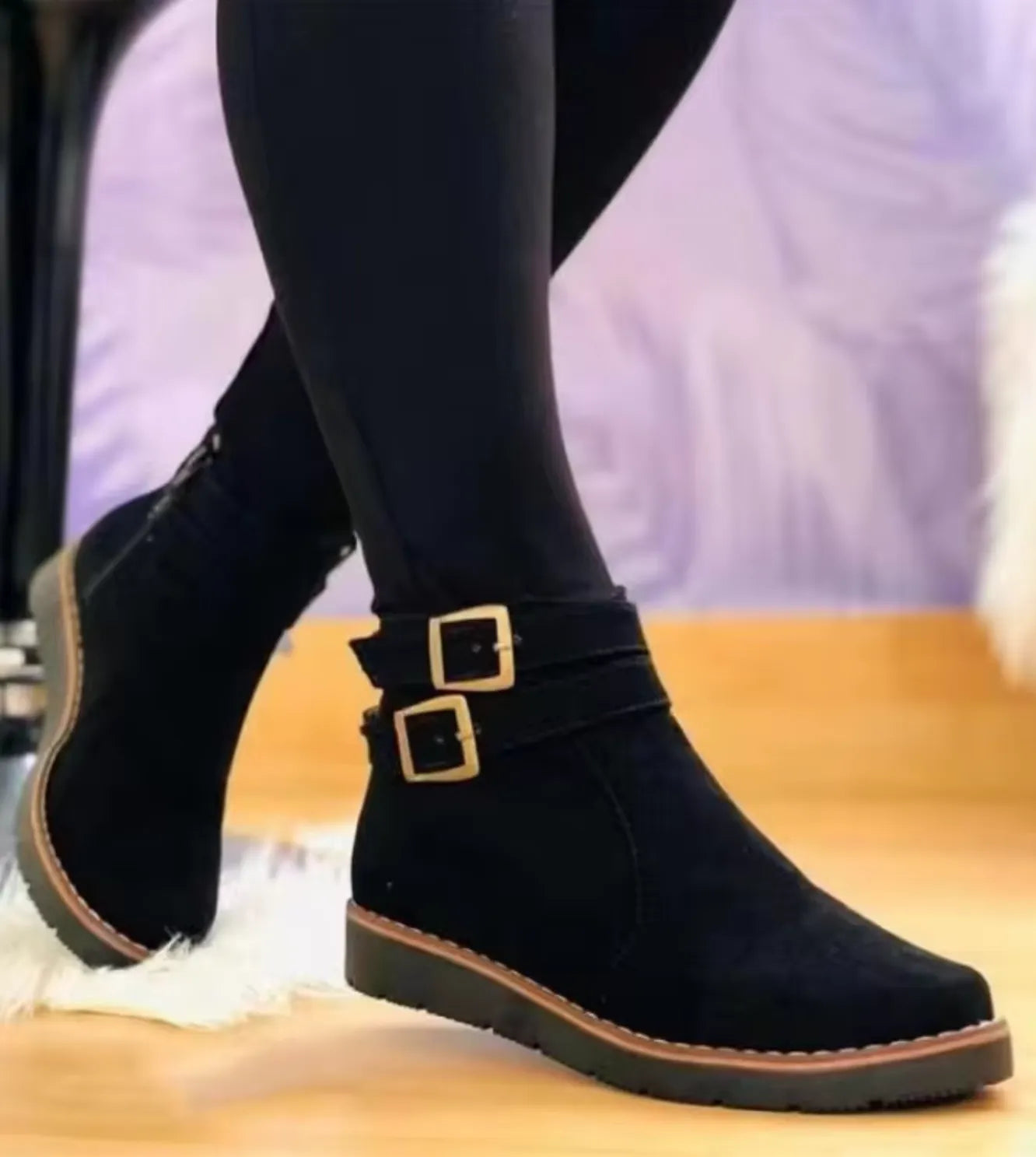 Damen-Winterschuhe im schicken und lässigen Stil