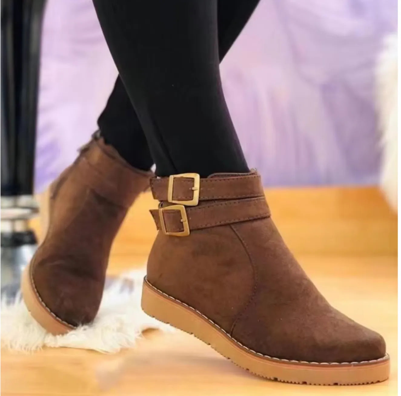 Damen-Winterschuhe im schicken und lässigen Stil