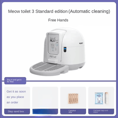 Intelligente automatische Katzentoilette – sauber, mühelos und vernetzt