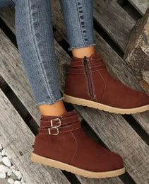 Damen-Winterschuhe im schicken und lässigen Stil