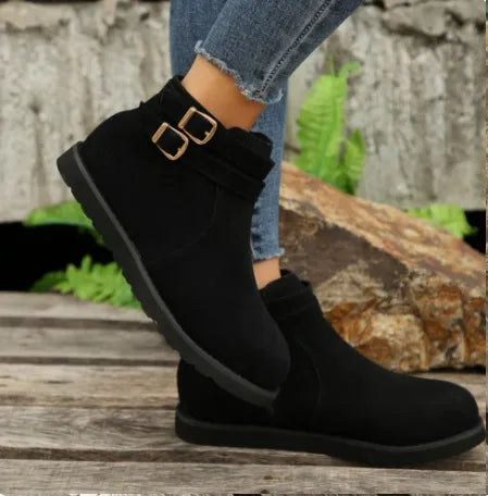 Damen-Winterschuhe im schicken und lässigen Stil