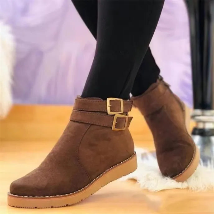 Damen-Winterschuhe im schicken und lässigen Stil