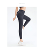 Leggings de Sport sans couture, taille haute avec poches