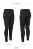 Leggings de Sport sans couture, taille haute avec poches