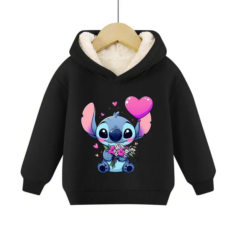 Sweat à Capuche Enfant Inspiré Lilo et Stitch