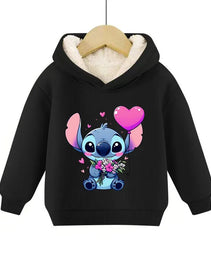 Sweat à Capuche Enfant Inspiré Lilo et Stitch