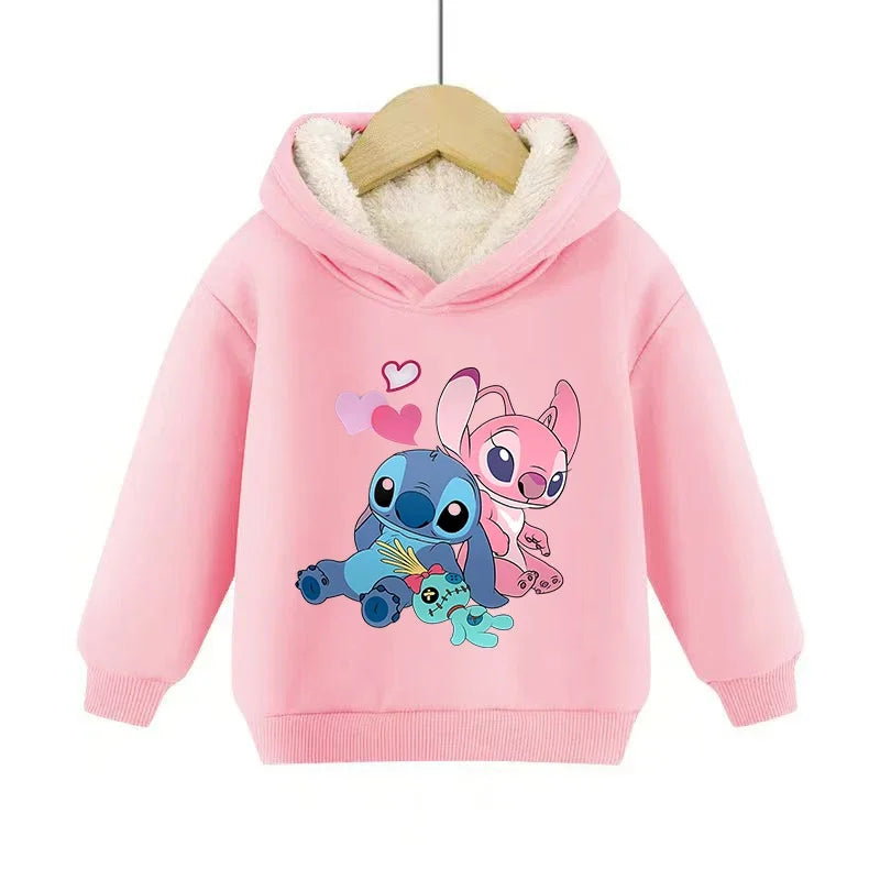 Sweat à Capuche Enfant Inspiré Lilo et Stitch